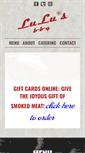 Mobile Screenshot of lulus-bbq.com
